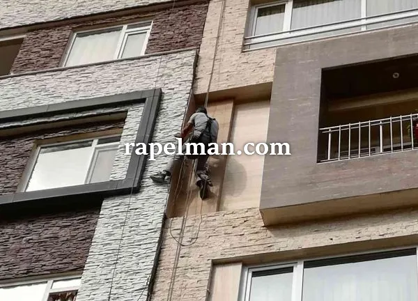 خدمات مقاوم سازی سنگ نما و رفع خطر در تهران پاسداران