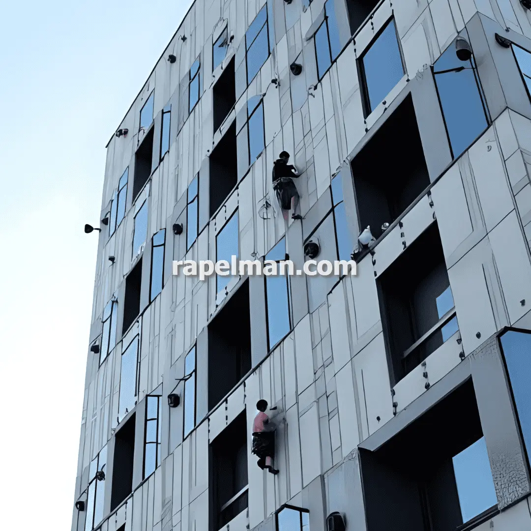 خدمات نصب پیچ و رولپلاک نما ساختمان در تهران