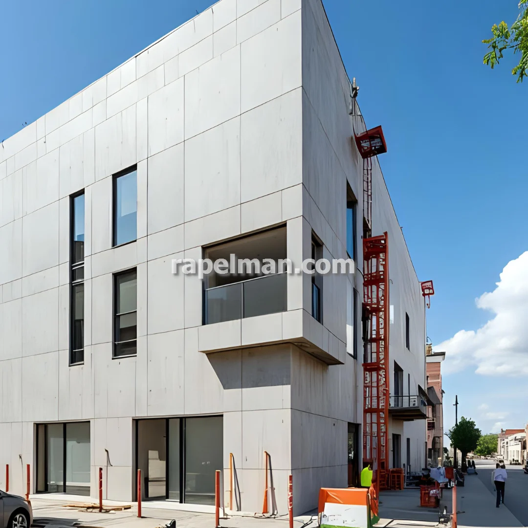 خدمات کامل پیچ و رولپلاک نما ساختمان اداری در تهران