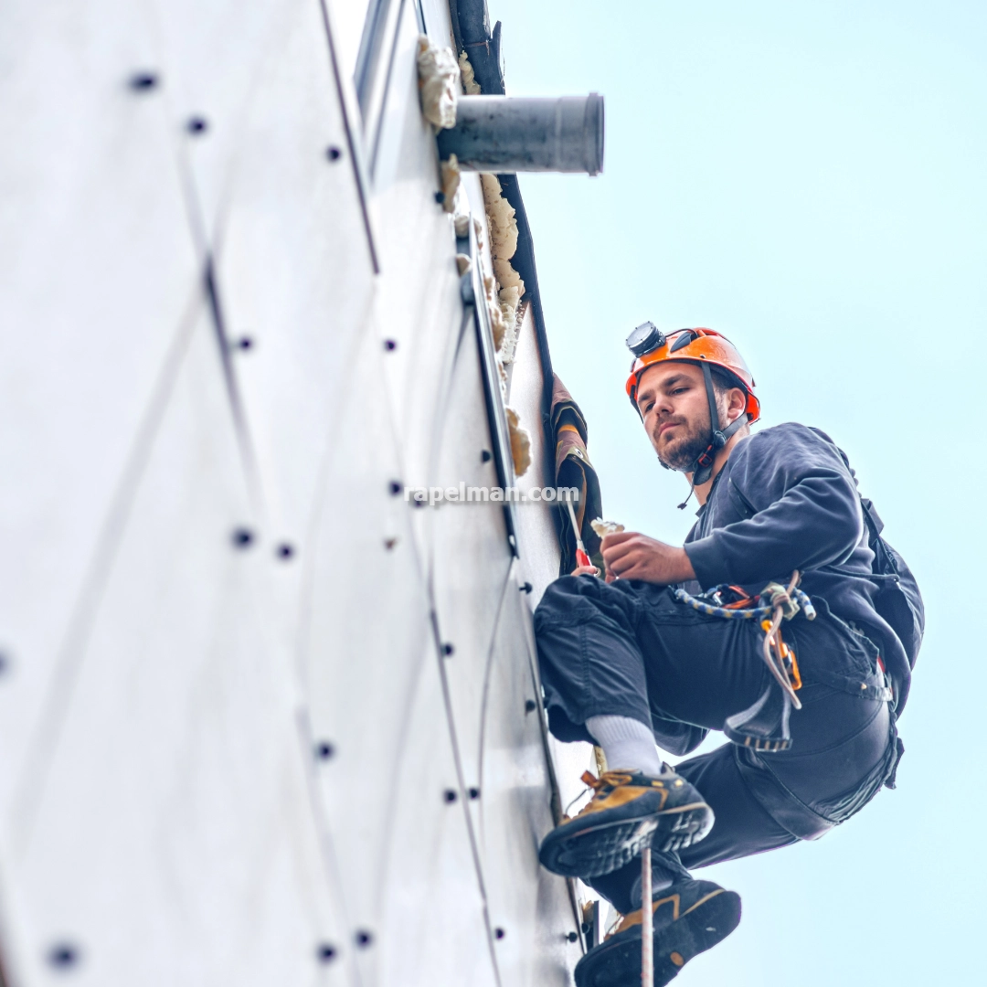 خدمات شستشوی نما با طناب بدون داربست در تهران